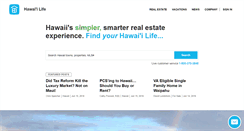 Desktop Screenshot of hawaiilife.com